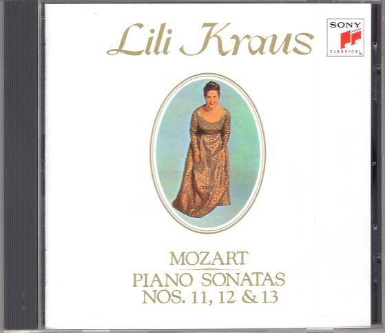 モーツァルト ピアノ・ソナタ第11・12・13番 クラウス拍卖