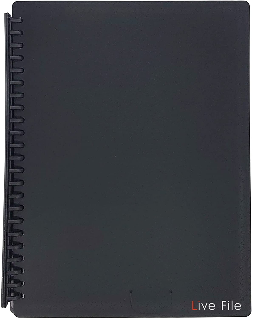 J.Note ジェイノート Live File 譜面収納ファイル A4譜面20枚収納可能 AL-LF-01拍卖