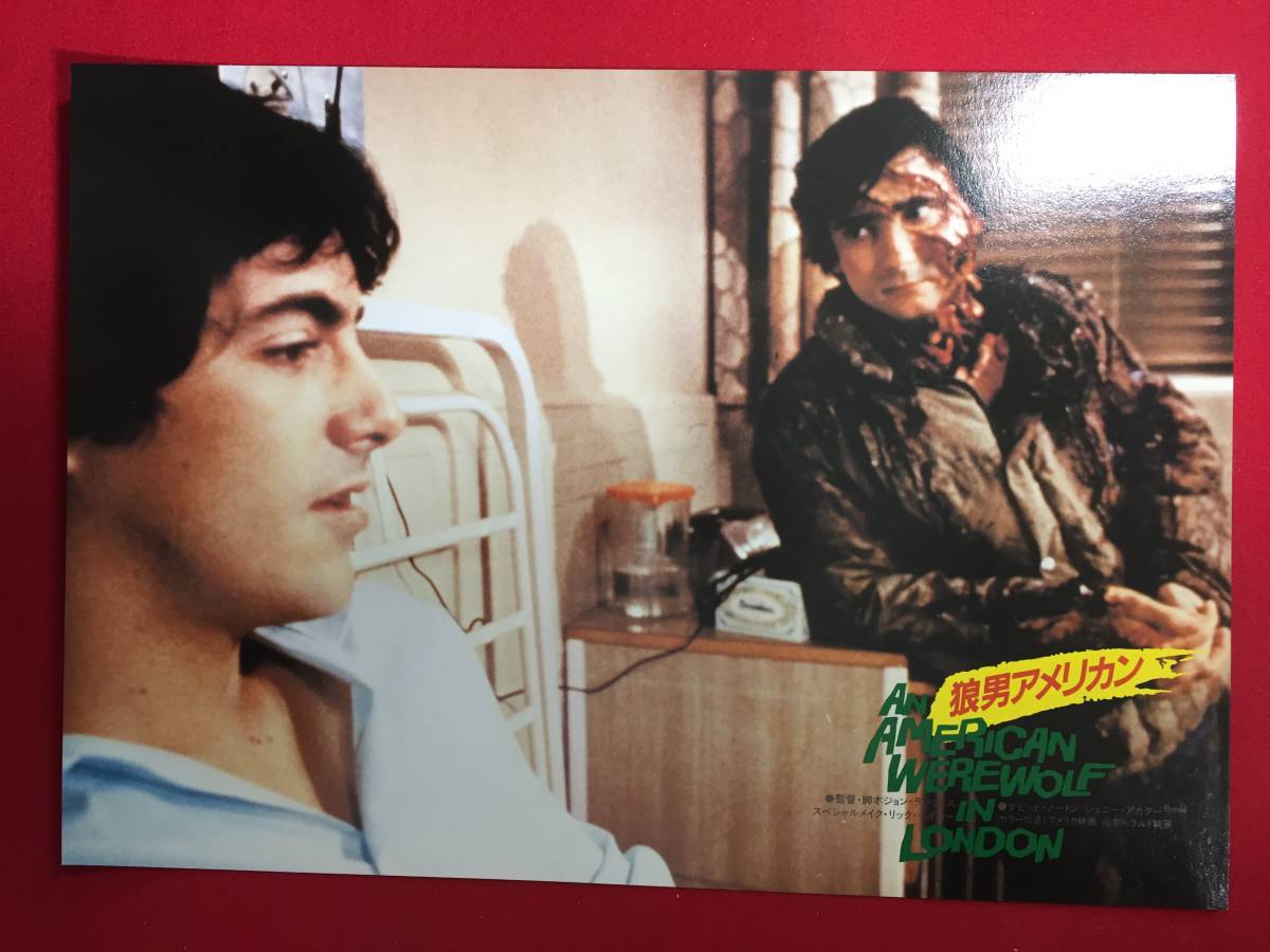 94756『狼男アメリカン』ロビーカード デイヴィッド・ノートン グリフィン・ダン ジョン・ランディス ジョン・ランディス拍卖