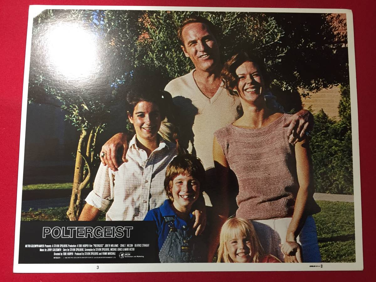94921『ポルターガイスト』ロビーカード クレイグ・T・ネルソン ジョベス・ウィリアムズ ヘザー・オルーク ビアトリス・ストレイト拍卖