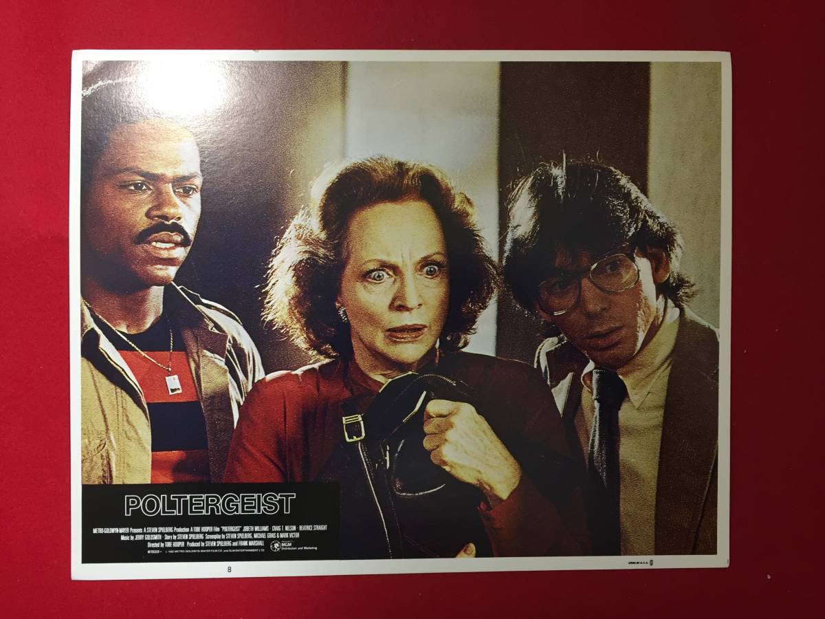 94926『ポルターガイスト』ロビーカード クレイグ・T・ネルソン ジョベス・ウィリアムズ ヘザー・オルーク ビアトリス・ストレイト拍卖