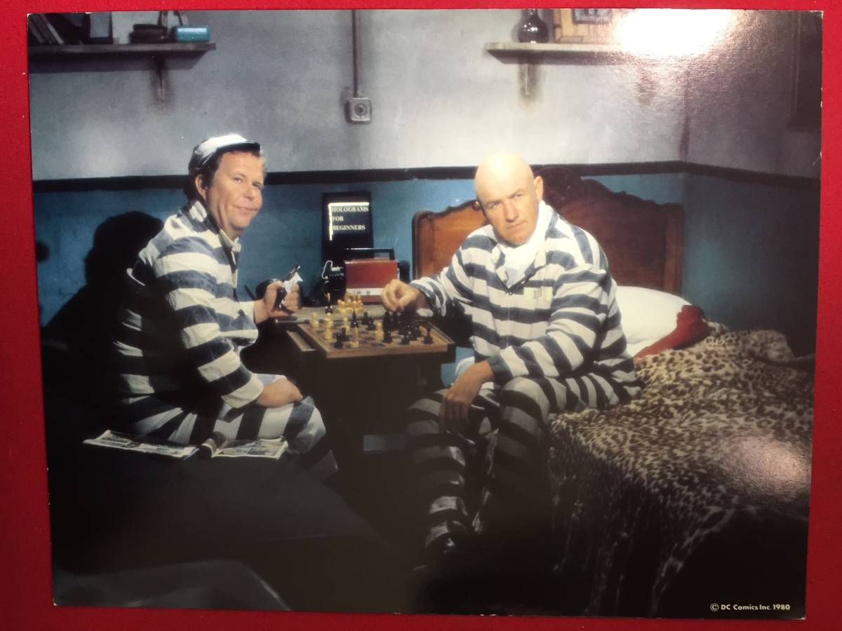 ly00044『スーパーマン』ロビーカード クリストファー・リーヴ マーゴット・キダー マーロン・ブランド ジーン・ハックマン拍卖