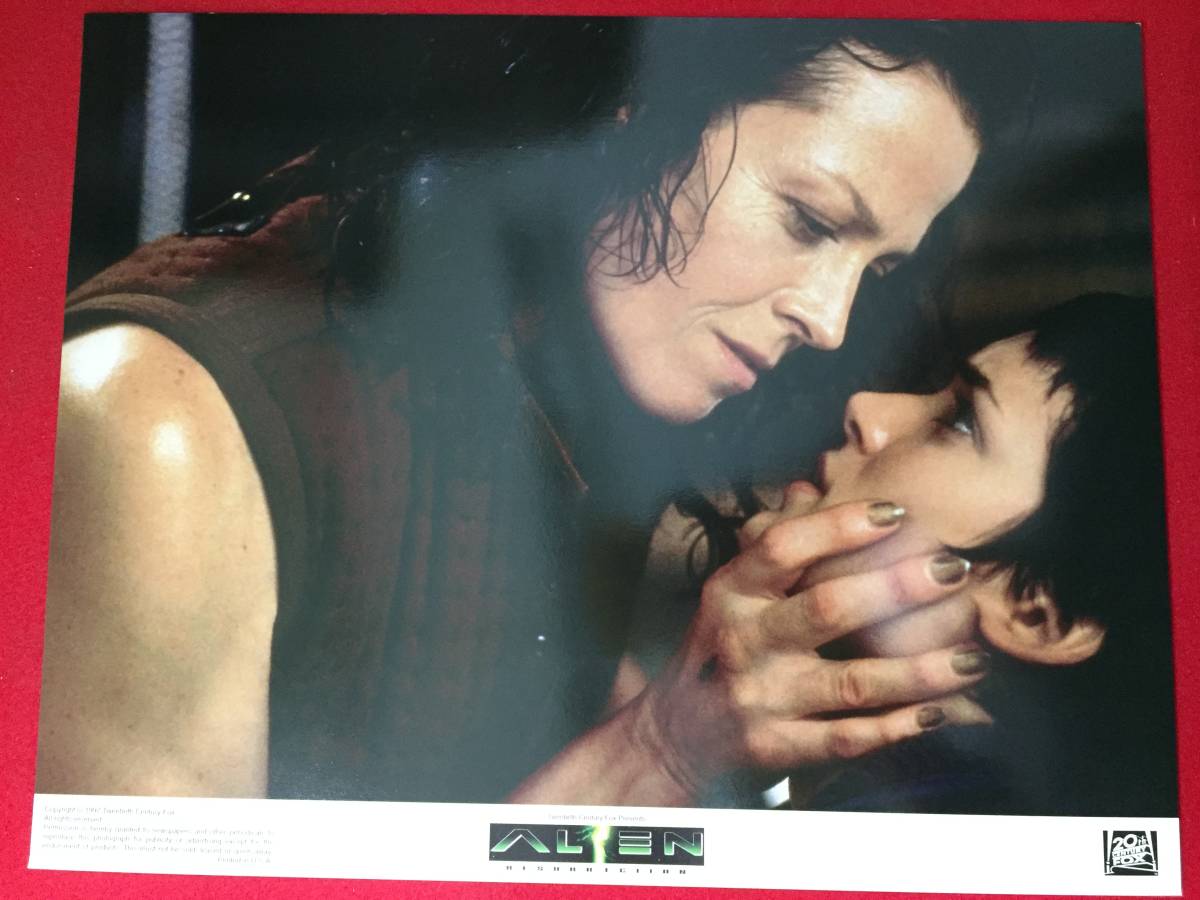 ly00072『エイリアン4』ロビーカード シガーニー・ウィーヴァー ウィノナ・ライダー ロン・パールマン ダン・ヘダヤ拍卖