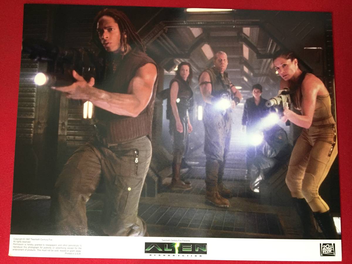 ly00076『エイリアン4』ロビーカード シガーニー・ウィーヴァー ウィノナ・ライダー ロン・パールマン ダン・ヘダヤ拍卖