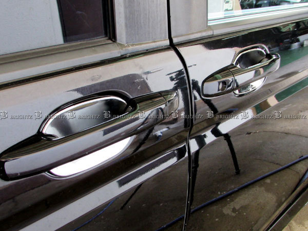 ステップワゴン RK1 RK2 メッキ ドア ハンドル カバー 皿 アウター ガーニッシュ ベゼル フィニッシャー DHC-SARA-049拍卖