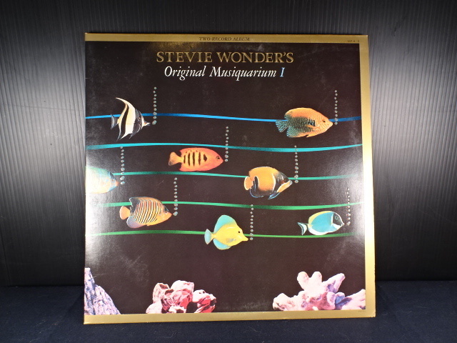 STEVIE WONDER / Original Musiquarium Ⅰ 2LP 帯なし 盤キレイ 現状品拍卖