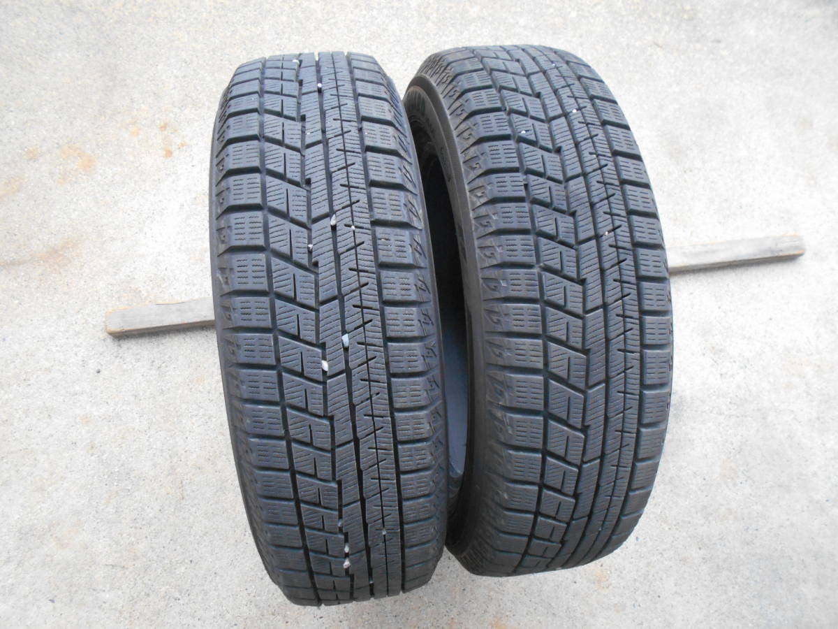 165/65R14 165/65-14 ヨコハマ YOKOHAMA アイスガード ice GUARD IG60 2017年製 スタッドレスタイヤ 8分山 2本セット拍卖