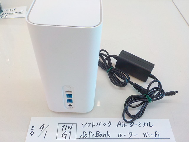 ☆TING1●○ソフトバンク Air ターミナル SoftBank ルーター Wi-Fi  4-4/1(ま)拍卖