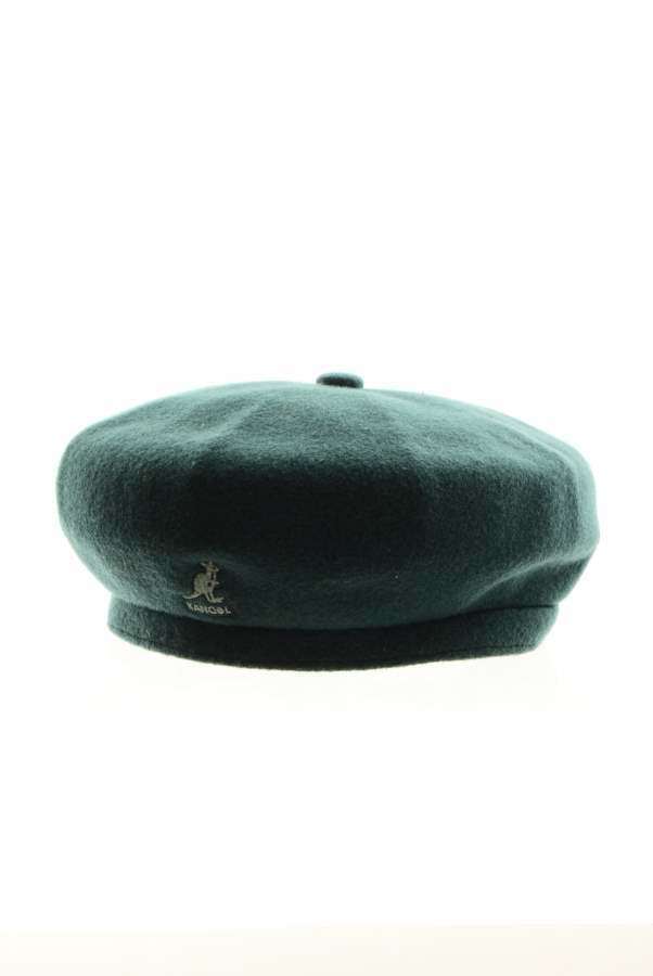 美品 KANGOL Wool Jax Beret ウール ベレー帽 M グリーン カンゴール KL4CQHA249拍卖