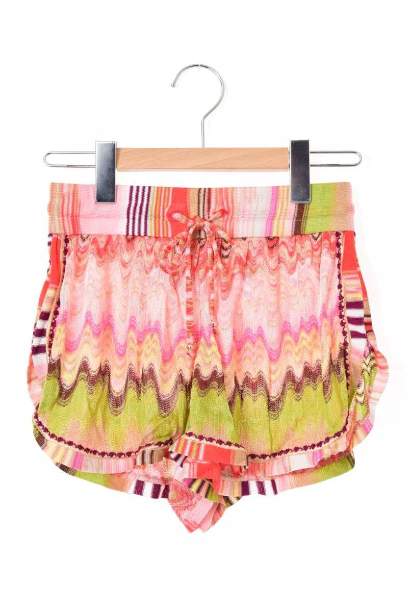 美品 MISSONI マルチカラー ニット ショート パンツ - マルチ ミッソーニ KL4QCAQP53拍卖