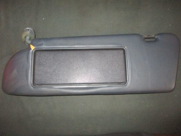 ■ベンツ W126 サンバイザー 左 中古 紺 1268103510 部品取あり バニティミラー サポートクリップ 420SEL 560SEC ■拍卖