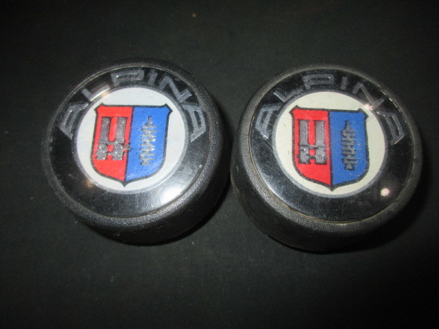 ■BMW アルピナ ホイールキャップ E6 E9 E10 E21 E30 E12 E28 E24 2個 中古 センターキャップ アルミホイール 2002 3.0cs B6 C1 B7 B10■拍卖