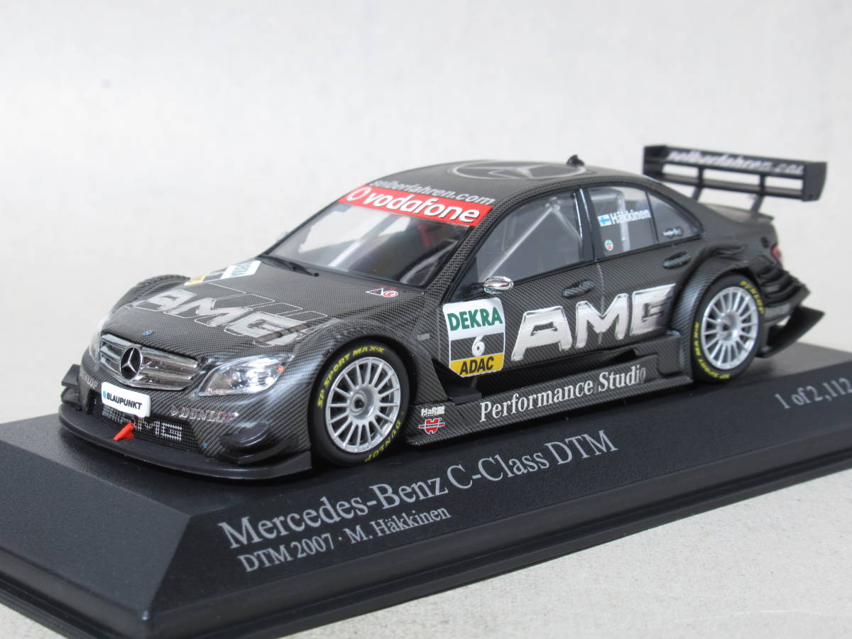 1/43 メルセデス Cクラス チームAMGメルセデス #6 M.ハッキネン DTM 2007拍卖