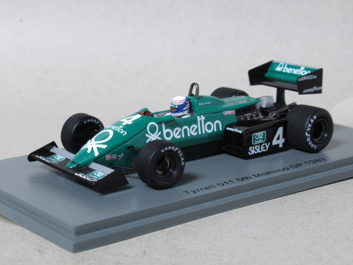1/43 ティレル 011 D.サリバン モナコGP 1983拍卖