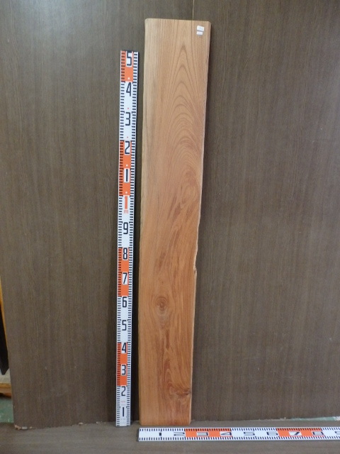 b2040669 欅●約1m59cm×23cm×厚1.7cm☆無垢板1枚板 木材 板 DIY 板材 天板 棚板 テーブル 看板 花台など種類豊富!拍卖