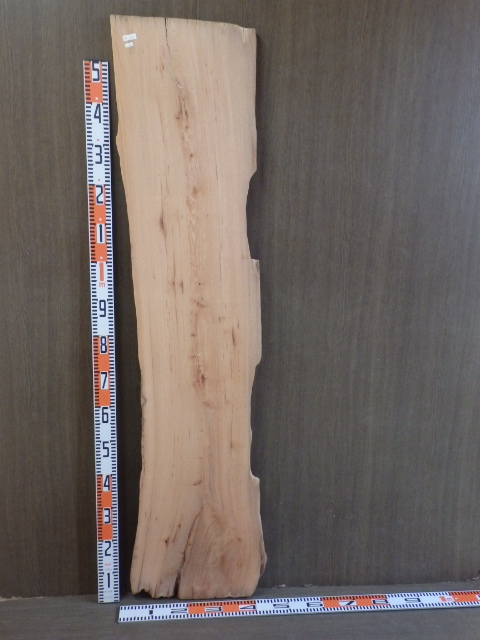 b2040690 欅●約1m59.5cm×38.8cm×厚2.2cm☆無垢板1枚板 木材 板 DIY 板材 天板 棚板 テーブル 看板 花台など種類豊富!拍卖