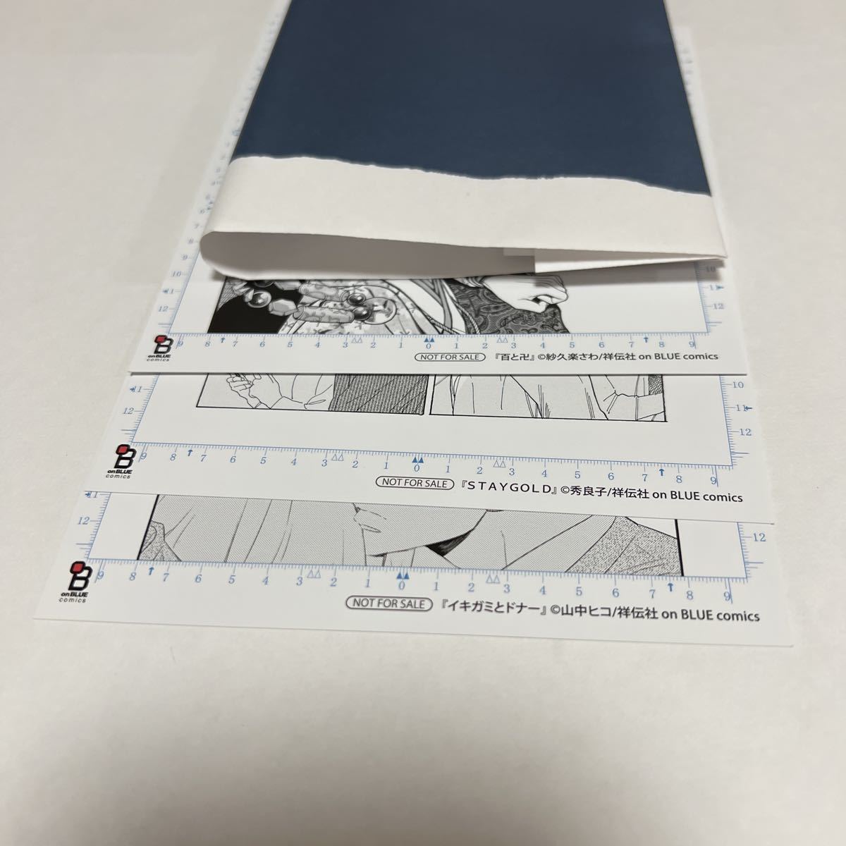 on BLUE 11周年記念 特典 複製原画カード 3枚セット 拍卖