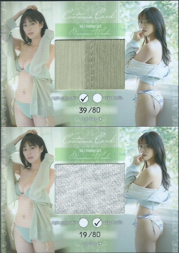 わちみなみ VOL.2 トレーディングカード コスチュームカード Costume Card 全2種拍卖