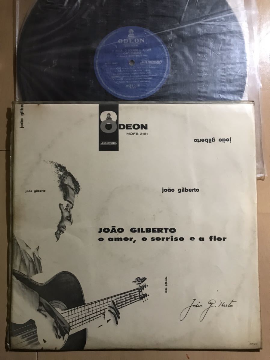 JOAO GILBERTO O AMOR O SORRISO E A FLOR / 1960 MONO ブラジルオリジナル拍卖