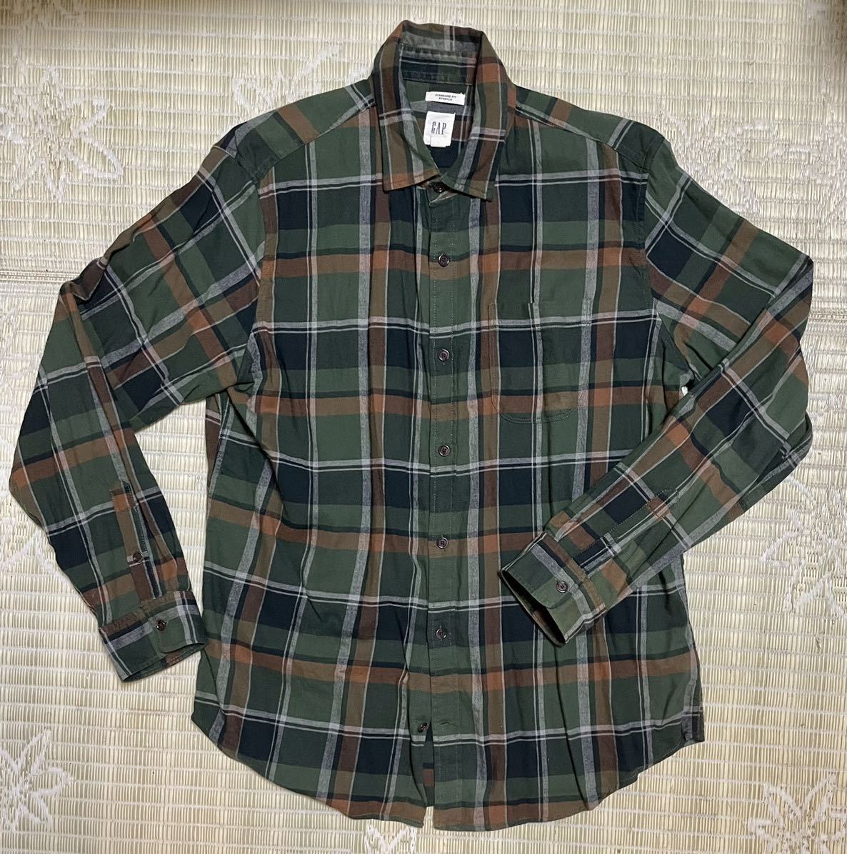 GAP ダークトーンシャツ Lサイズ拍卖