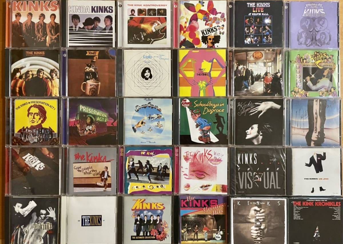 The KINKS 全スタジオアルバム+ライブ、ベスト、マキシ、30枚セット 1st〜ラストまで拍卖