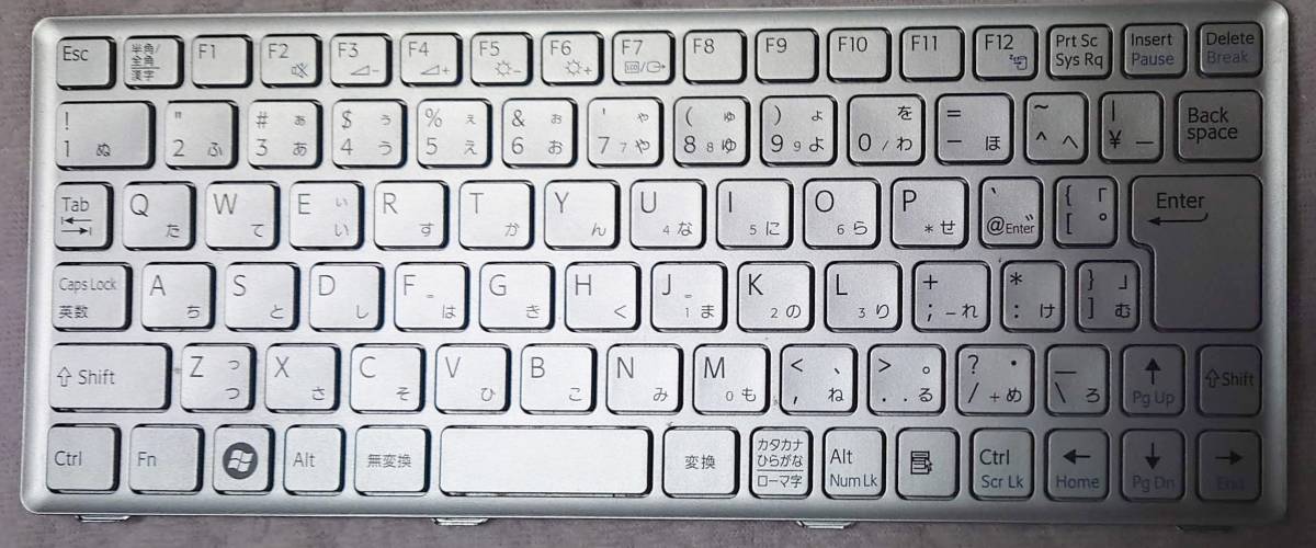 SONY VAIO VPCW219AJ/W 部品 キーボード拍卖