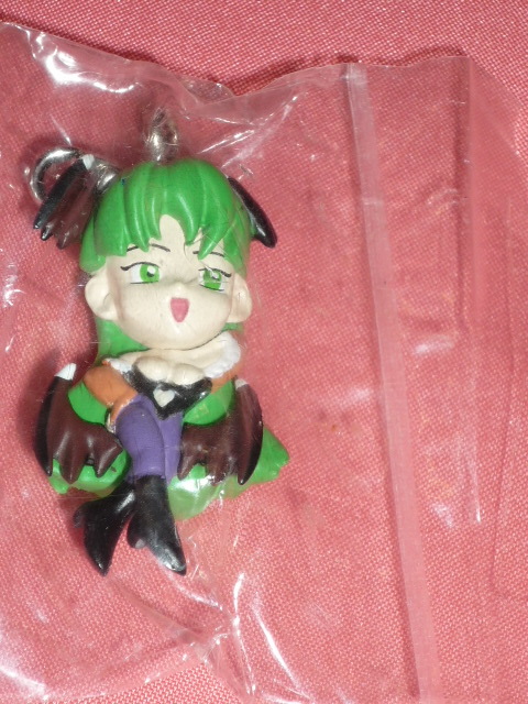 激レア!2000年 CAPCOM 対戦型格闘ゲーム ヴァンパイア キャラクター ファスナーホルダーマスコット (非売品)①モリガン拍卖