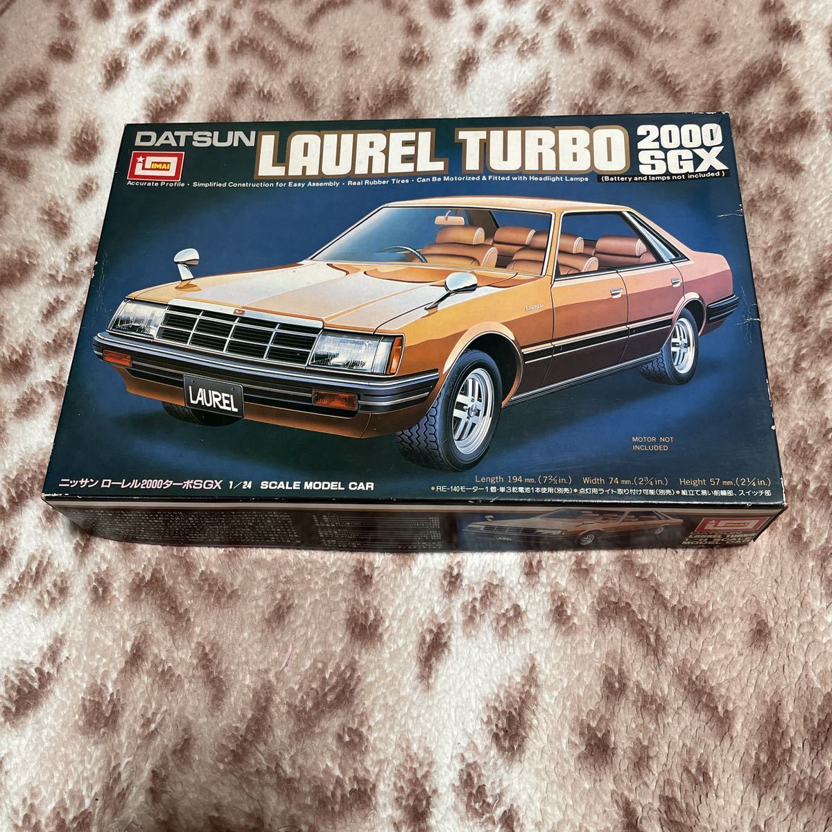 日産 ローレル 2000ターボSGX LAUREL TURBO 2000SGX プラモデル 当時物 稀少品 1/24 美品 未組み立拍卖