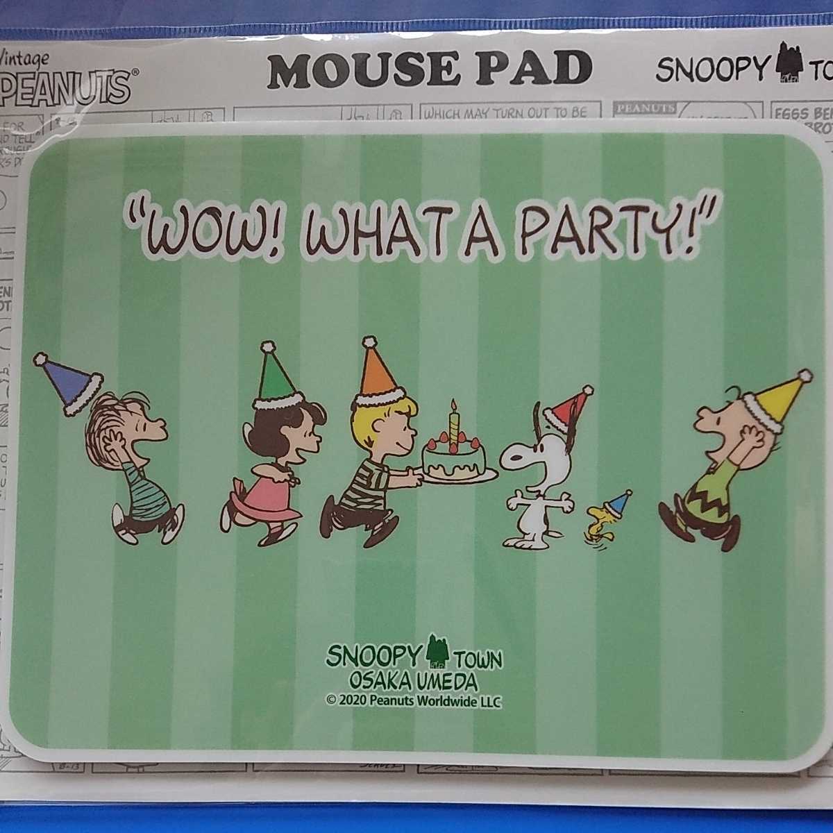 ★スヌーピー★スヌーピータウン限定★大阪梅田店限定★マウスパッド♪拍卖