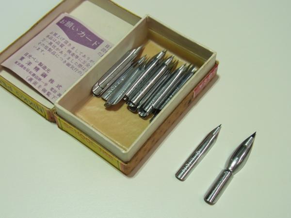 ■■つけペン ペン先 LION スクールペン ZEBRA サジペン 未使用・保管品! 箱は日光ペン拍卖