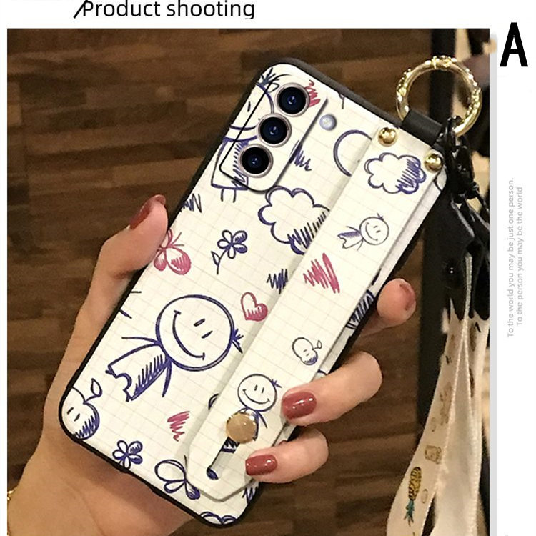 Samsung Galaxy S21 Ultraケース 6.8インチ SC-52B 保護カバー ソフト シリコン tpu バンパー タンドタイプ 耐衝撃 かわいい チェーン付き拍卖