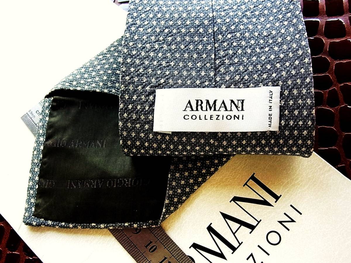 ○E927N●USED並●アルマーニ【COLLEZIONI】ネクタイ拍卖