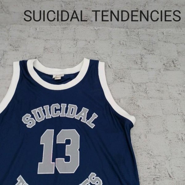 SUICIDAL TENDENCIES 90年代 タンクトップ バスケシャツ W9192拍卖