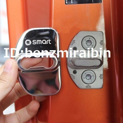 ベンツ スマート Smart 453 Fortwo 2ドア ロック カバー 錆防止 2枚拍卖