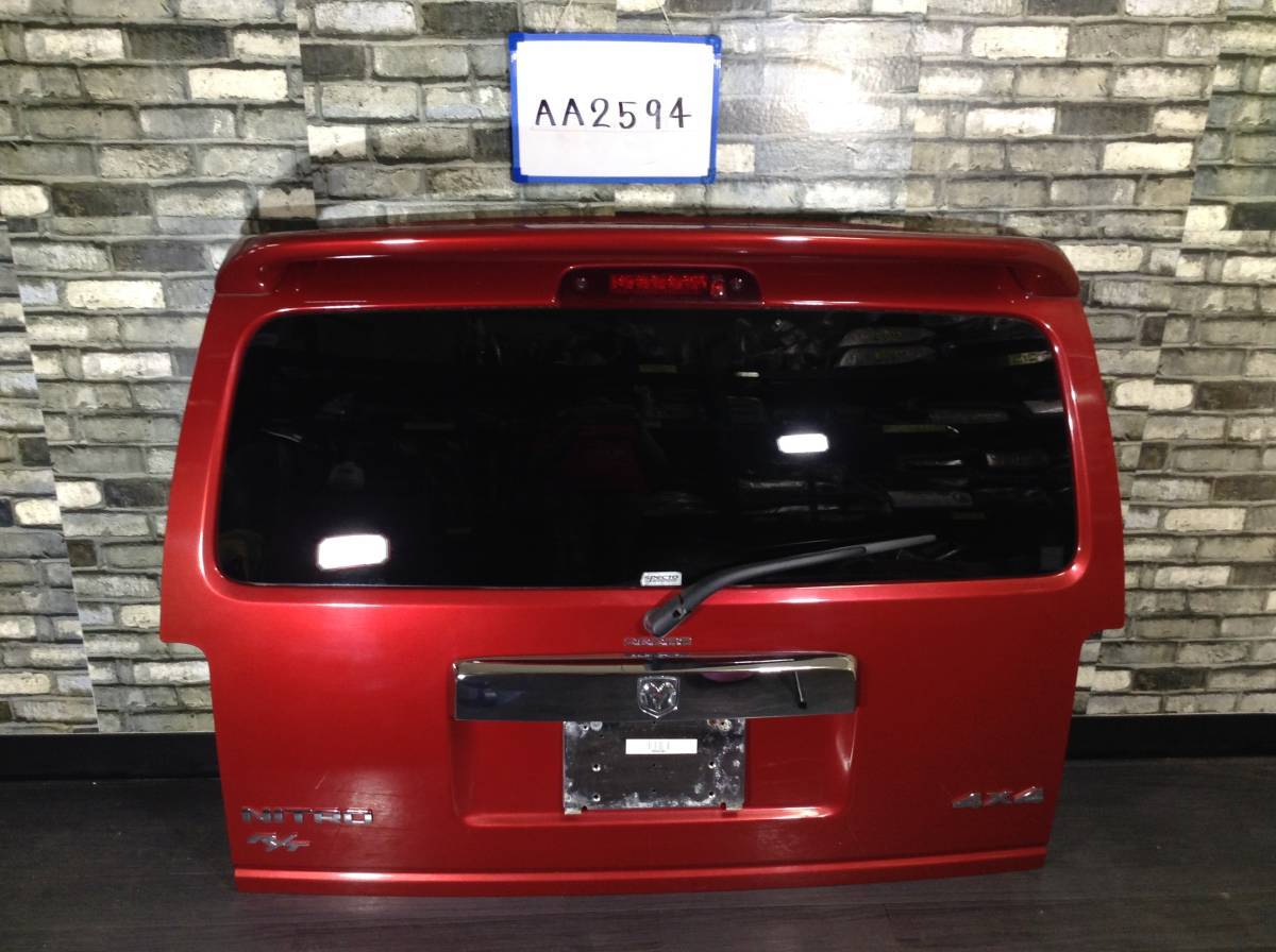★★★AA2594★★ KA37 ダッジ ナイトロ リア リアゲート バックドア拍卖
