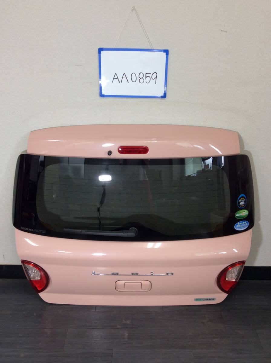 ★★★AA0859★★ HE33S スズキ ラパン リアゲート バックドア ガラスあり ピンク バックカメラ付 ZWA拍卖