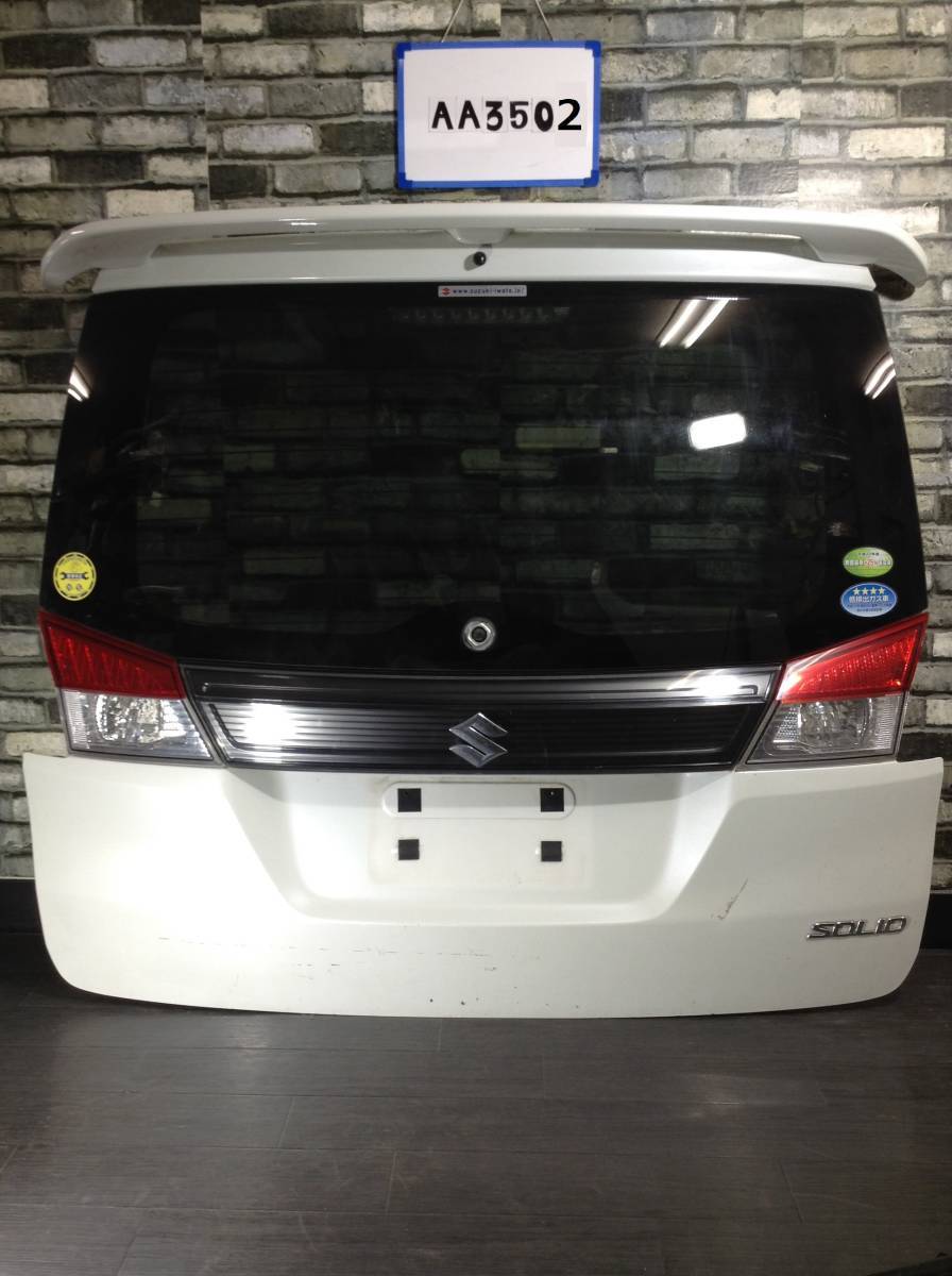 ★★★AA3502★★ MA15S スズキ ソリオ リア リアゲート バックドア 拍卖
