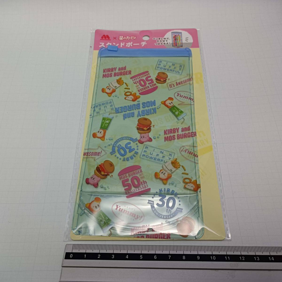 ■ 未使用 未開封 モスバーガー 星のカービィ スタンドポーチ ペン入れ 非売品 モスワイワイセットおもちゃ おまけ MOS BURGER 筆箱拍卖