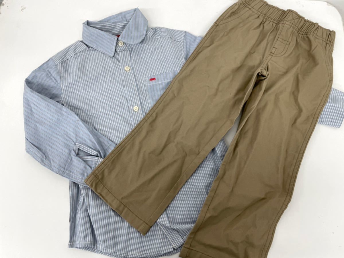 未使用■Carter's カーターズ 男の子 長袖シャツ 2pcセット 4T 4歳 爽やか カジュアル拍卖