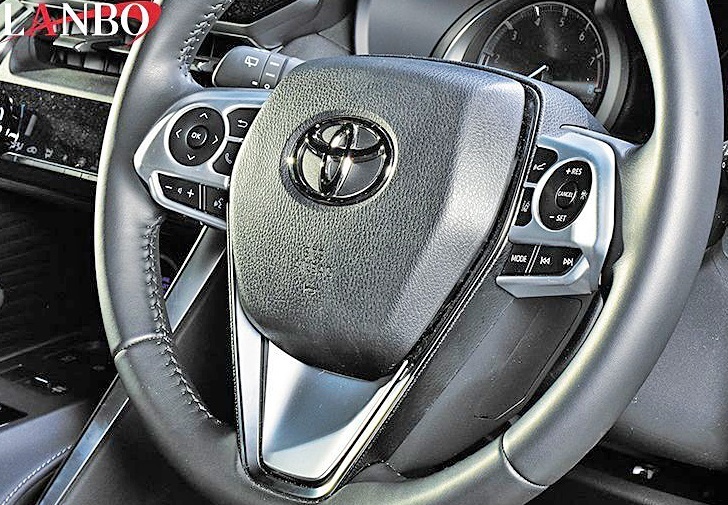 【M's】トヨタ 80ハリアー Z/G/S (2020.6-) LANBO ステアリング スイッチガーニッシュ (シルバー) ランボ 内装 3D インテリア WD102545-SL拍卖