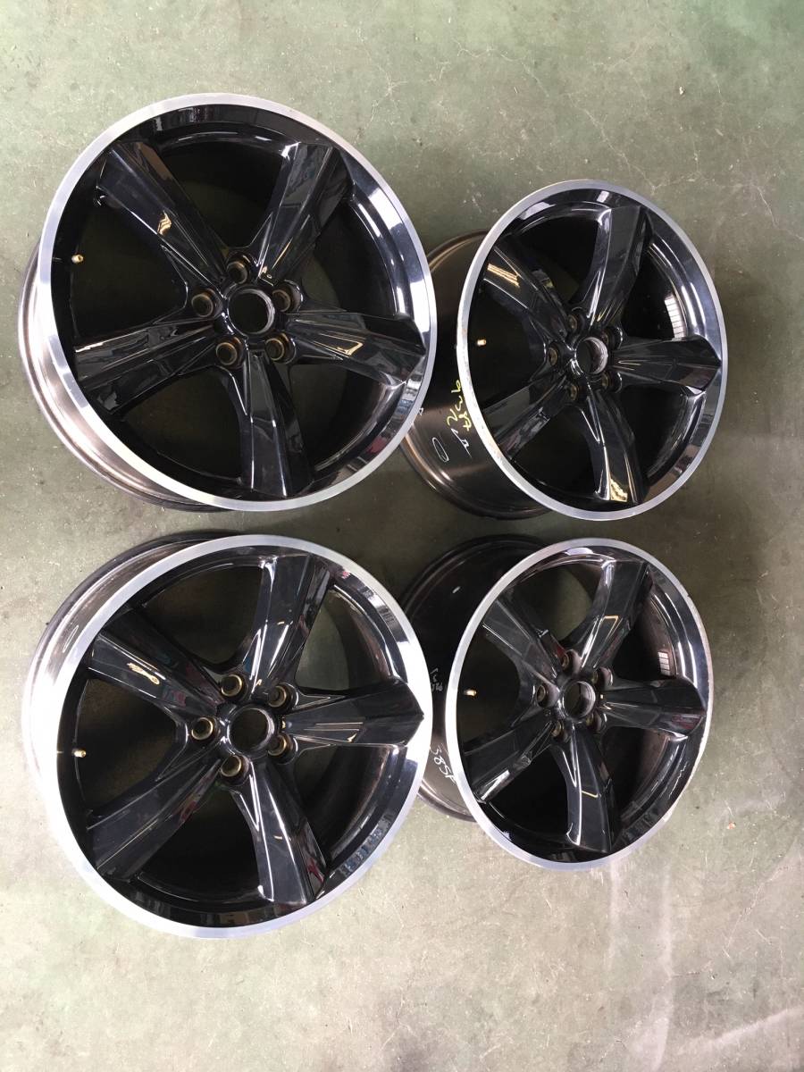 2019 FORD フォード マスタング ブリット 純正 4本セット (2本完全ジャンク)19インチ 9j 9.5j 福岡拍卖