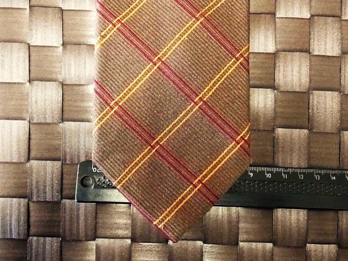 yW1590美品【シルク60%・ウール 最高級カシミヤ40%】SUIT SELECT21 スーツセレクト21 ネクタイ●拍卖