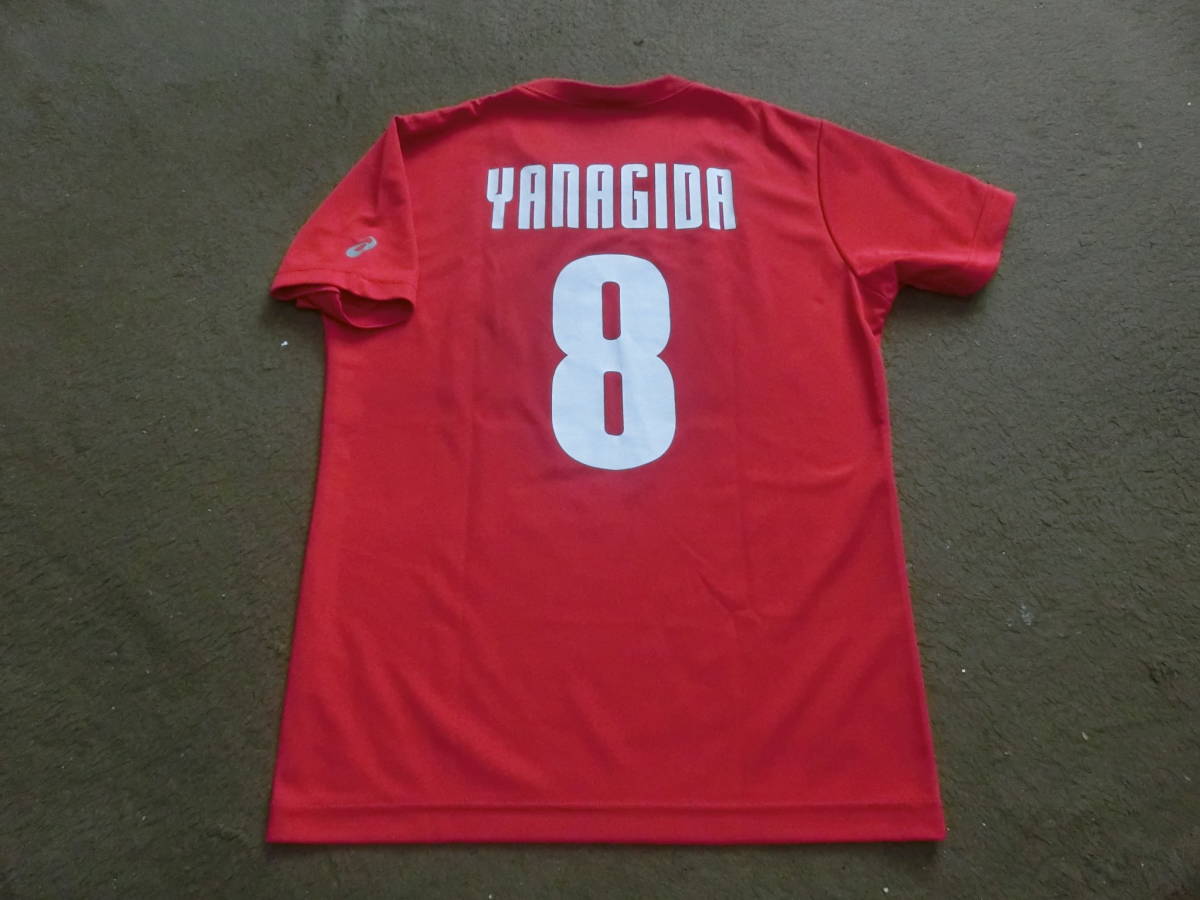 【ASICS】 龍神NIPPONN 男子日本代表/ナンバー・シャツ 柳田 将洋・8/仕様 【美品】拍卖