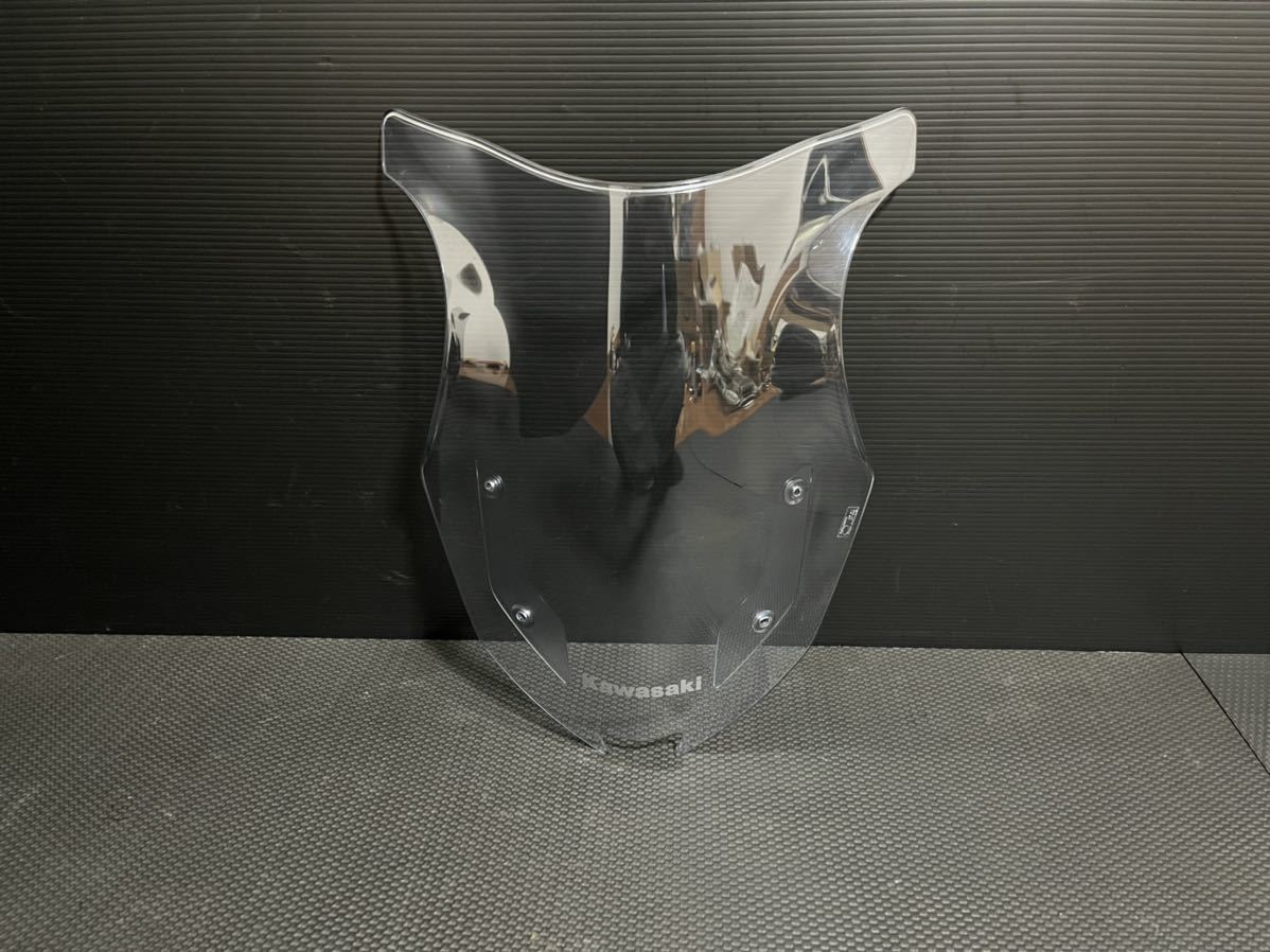 ニンジャ1000 新古車からの取り外し!! 新品同様!! 純正 スクリーン シールド NINJA1000 オーリンズ モリワキ ヨシムラ拍卖