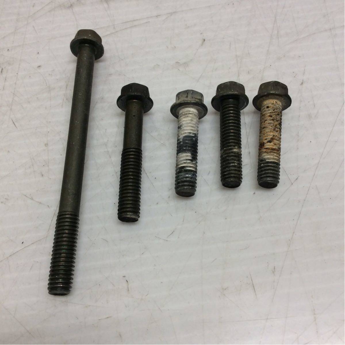 M12-55 スズキ レッツ2 CA1PA クランクケースカバー ボルト 純正部品拍卖