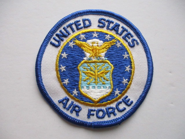 【送料無料】アメリカ空軍U.S. AIR FORCEパッチ刺繍ワッペン/D合衆国空軍エアフォース米軍ミリタリーUSA国章アメリカ軍U.S. Army白頭鷲 M19拍卖