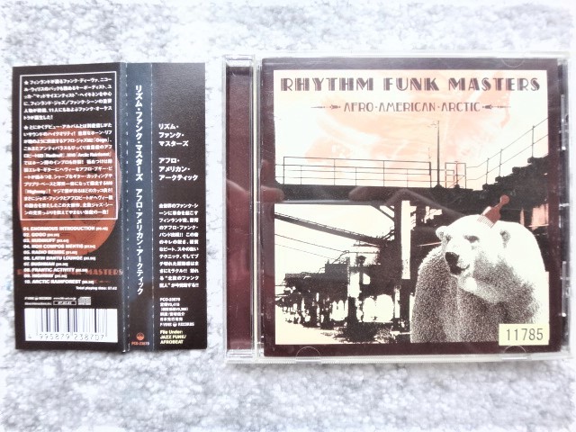 B【 RHYTHM FUNK MASTERS リズム・ファンク・マスターズ / AFRO AMERICAN ARTIC 】レンタル品 帯付き 国内盤拍卖