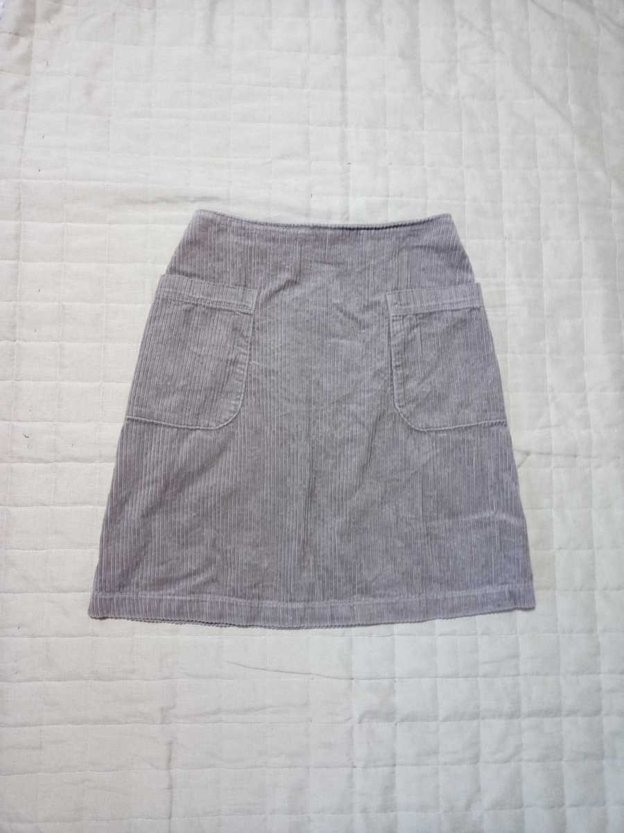 Wcloset コーディロイ スカート F拍卖