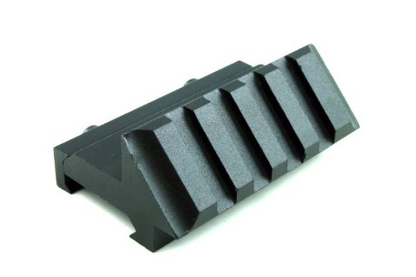 RIS/RAS用1サイドマウントベースレール拡張マウントレイル新品a 45度 オフセット マウント 4スロット拍卖