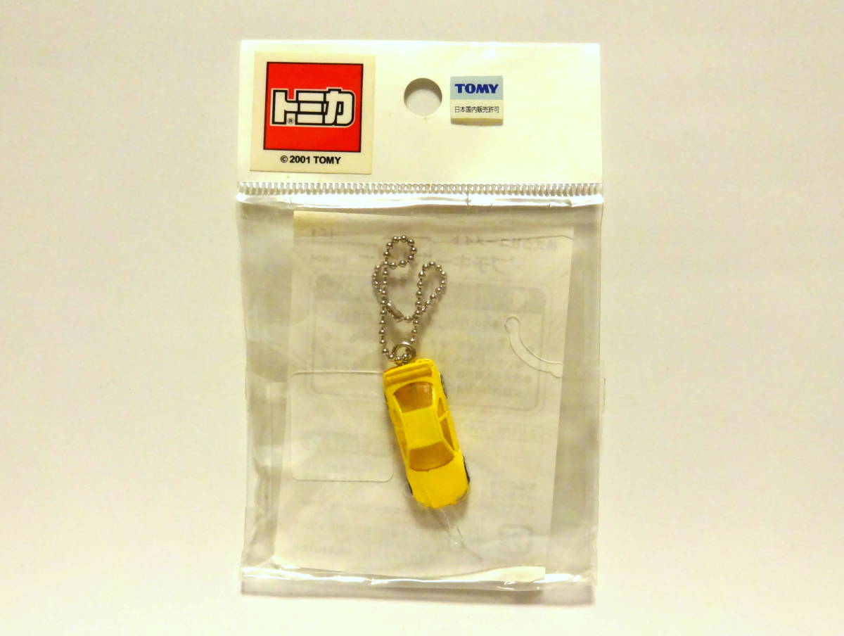 トミカ プチ キーホルダー キーチェーン イエロー TOMY トミー拍卖